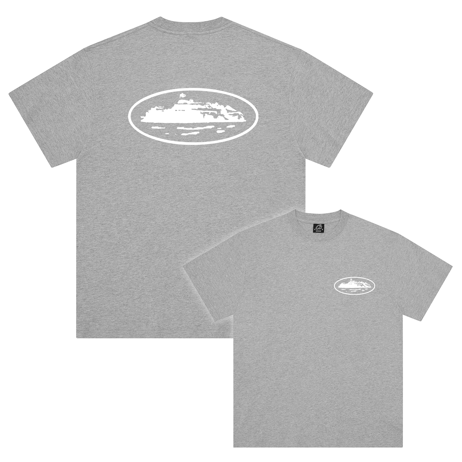 OG ISLAND TEE [HEATHER GREY]